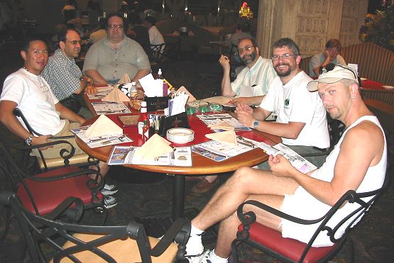 LSGers at the Pyramid Cafe