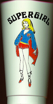 Supergirl Slurpee Cup